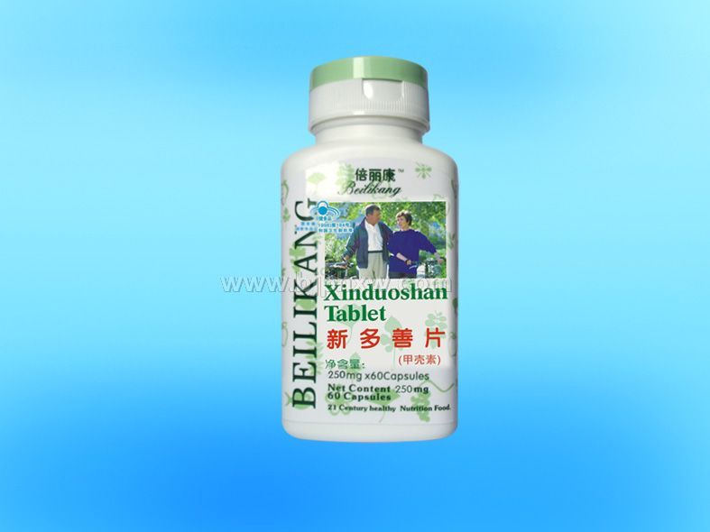 倍麗康系列－藍帽新多善片（甲殼素）