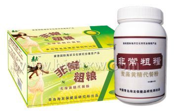 非常粗糧--麥藻黃精代餐粉