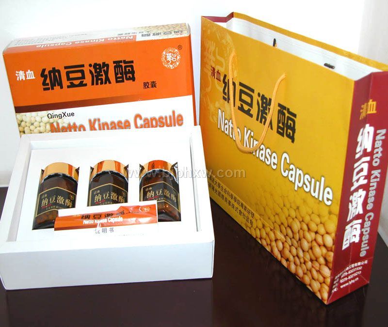 清血納豆激酶膠囊(溶栓降脂)禮盒裝