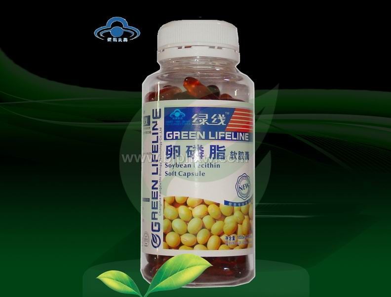 卵磷脂軟膠囊 — 綠線