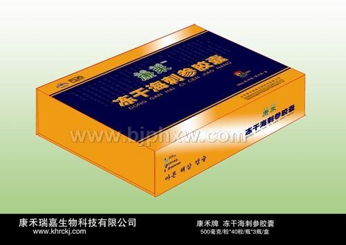 保健佳品 康禾凍干海刺參膠囊