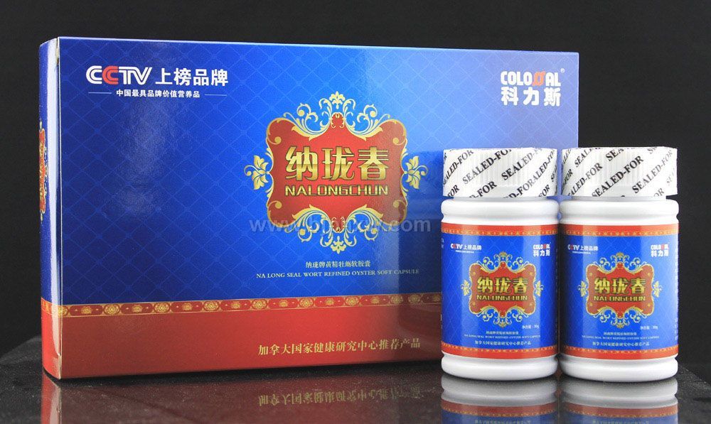 納瓏春黃精牡蠣軟膠囊