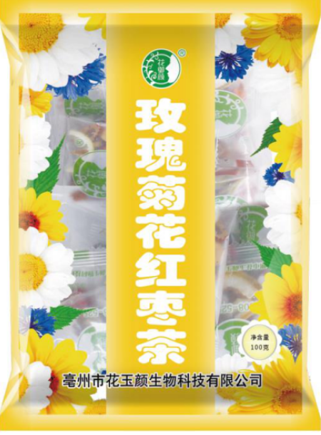 玫瑰菊花紅棗茶