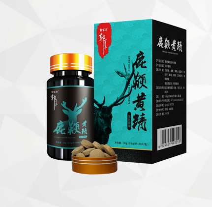 郭百年牌鹿鞭黃精壓片糖果