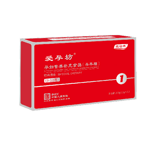 愛(ài)孕坊一段  孕婦營(yíng)養(yǎng)補(bǔ)充食品（孕早期）