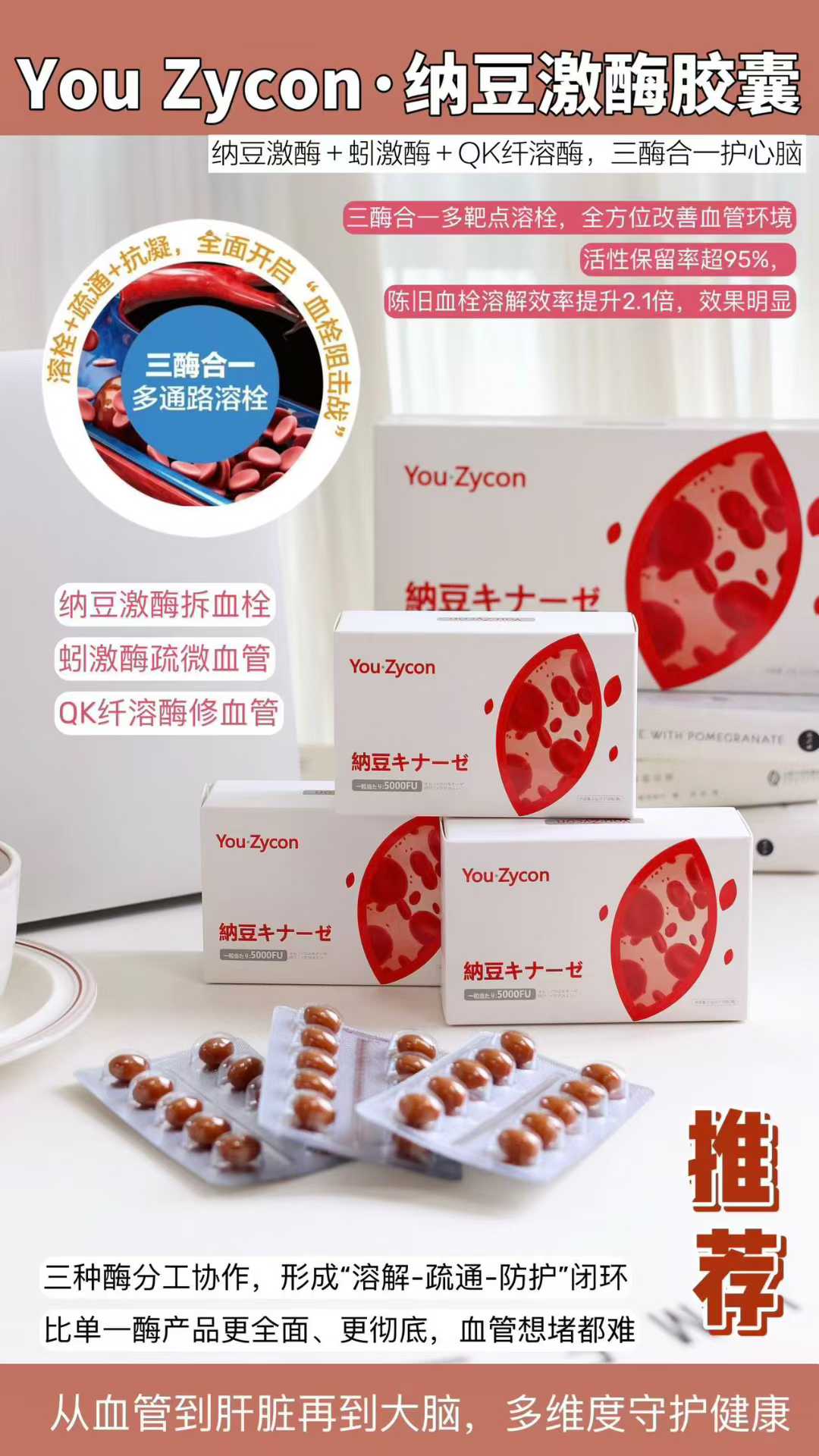 跨境納豆激酶5000FU